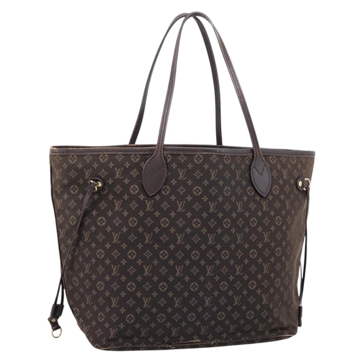LOUIS VUITTON Monogram Idylle Neverfull MM Tote Bag Fuzan M40513 LV Auth mr3086