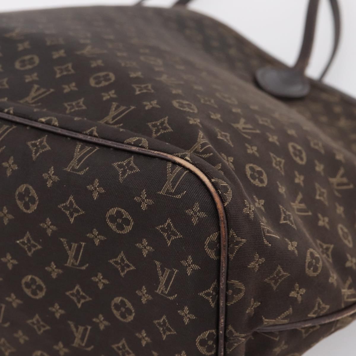 LOUIS VUITTON Monogram Idylle Neverfull MM Tote Bag Fuzan M40513 LV Auth mr3086
