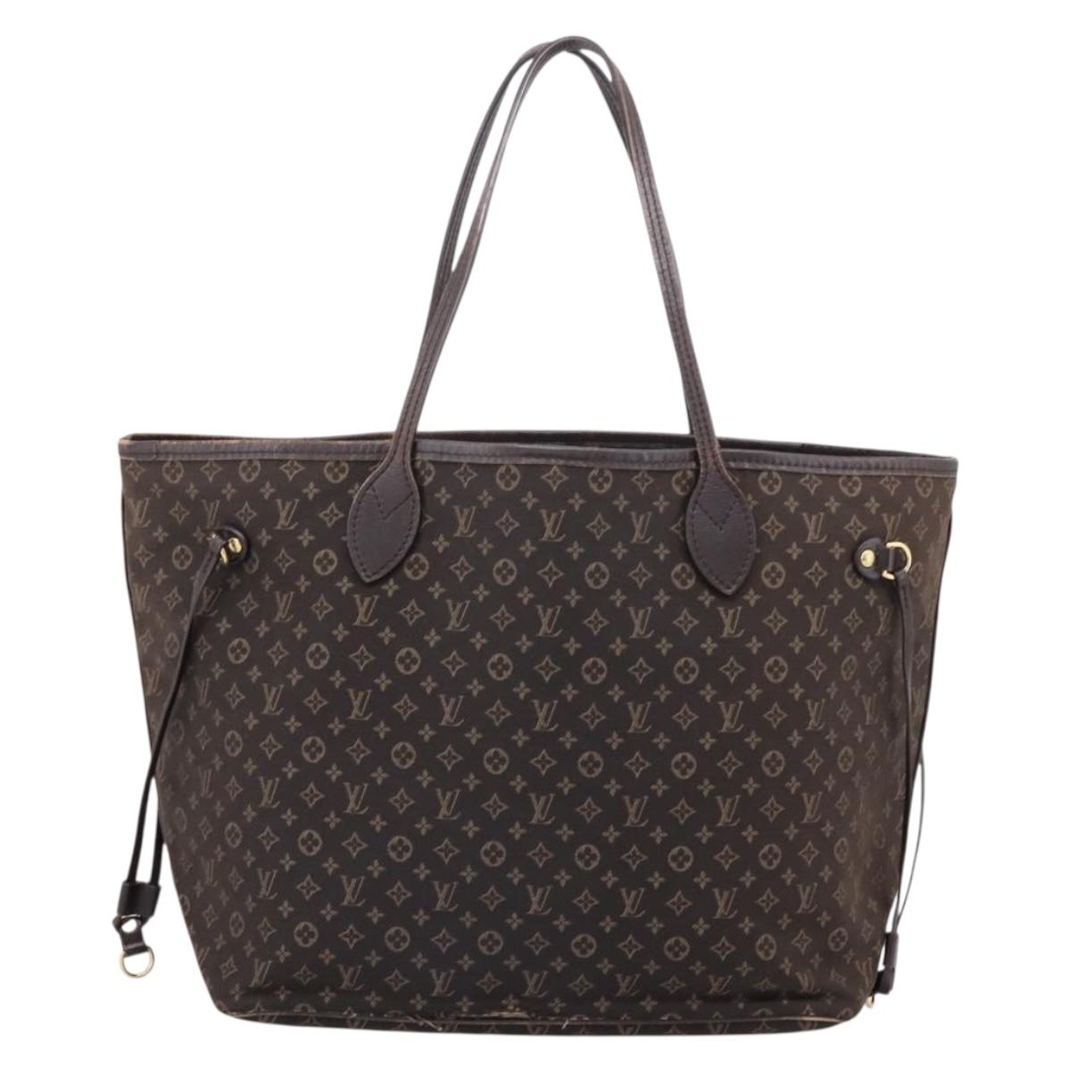 LOUIS VUITTON Monogram Idylle Neverfull MM Tote Bag Fuzan M40513 LV Auth mr3086