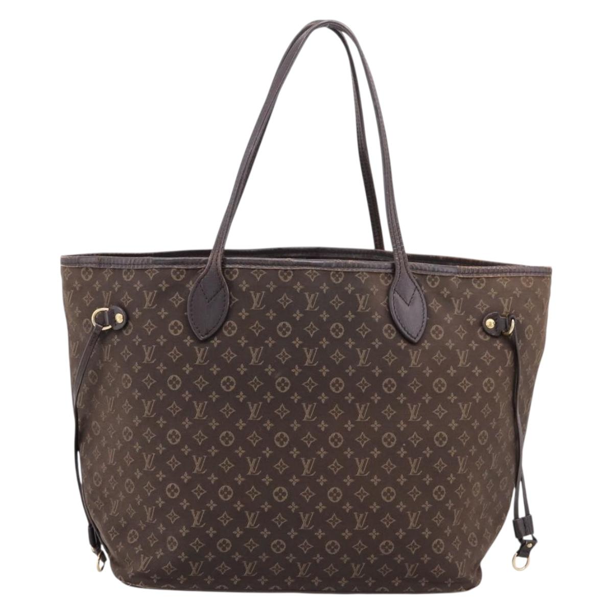 LOUIS VUITTON Monogram Idylle Neverfull MM Tote Bag Fuzan M40513 LV Auth mr3086