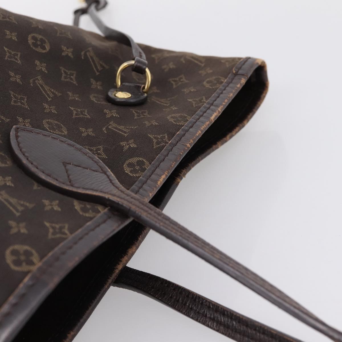 LOUIS VUITTON Monogram Idylle Neverfull MM Tote Bag Fuzan M40513 LV Auth mr3086