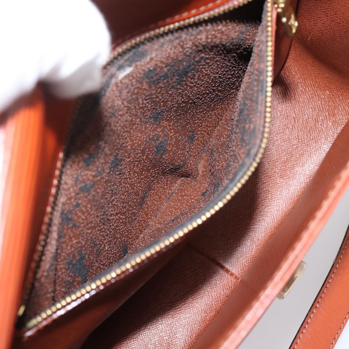 LOUIS VUITTON Epi Saint Cloud GM Shoulder Bag Brown M52193 LV Auth mr3090A
