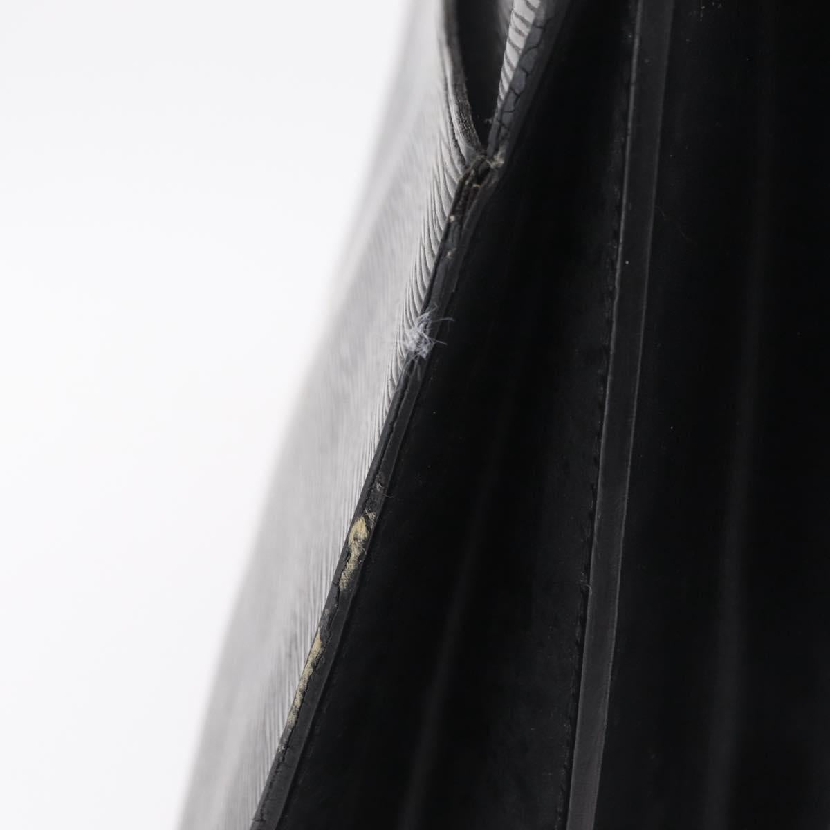LOUIS VUITTON Epi Serviette Conseiller Briefcase Black M54422 LV Auth mr3099