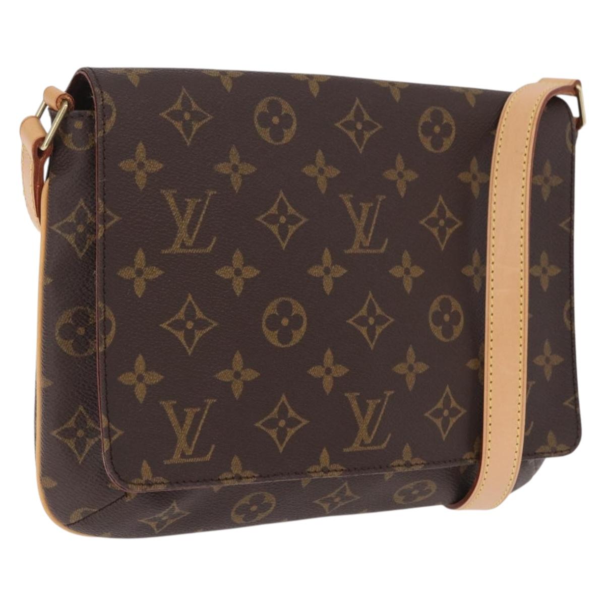 LOUIS VUITTON Monogram Musette Tango Short Strap Bag M51257 LV Auth mr3123V