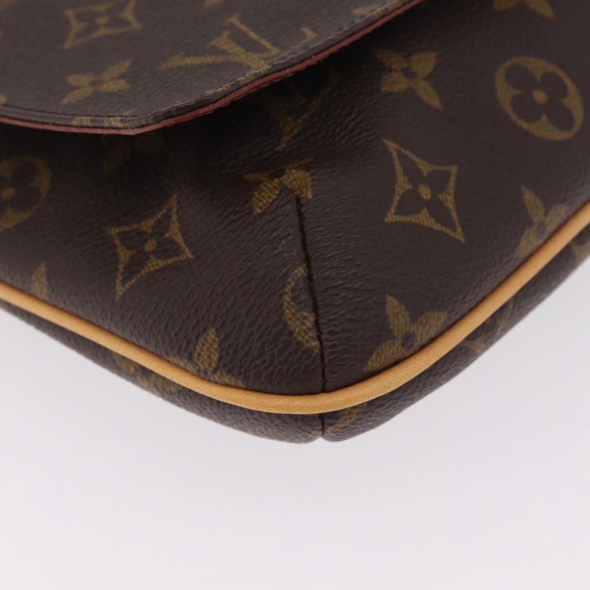 LOUIS VUITTON Monogram Musette Tango Short Strap Bag M51257 LV Auth mr3123V