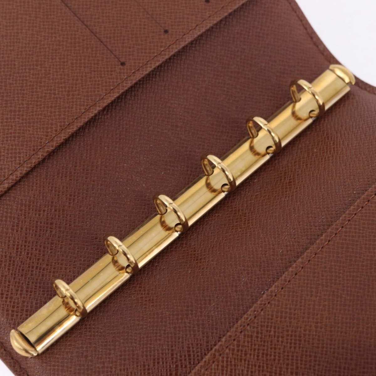 LOUIS VUITTON Monogram Agenda PM Day Planner Cover R20005 LV Auth mr3130A