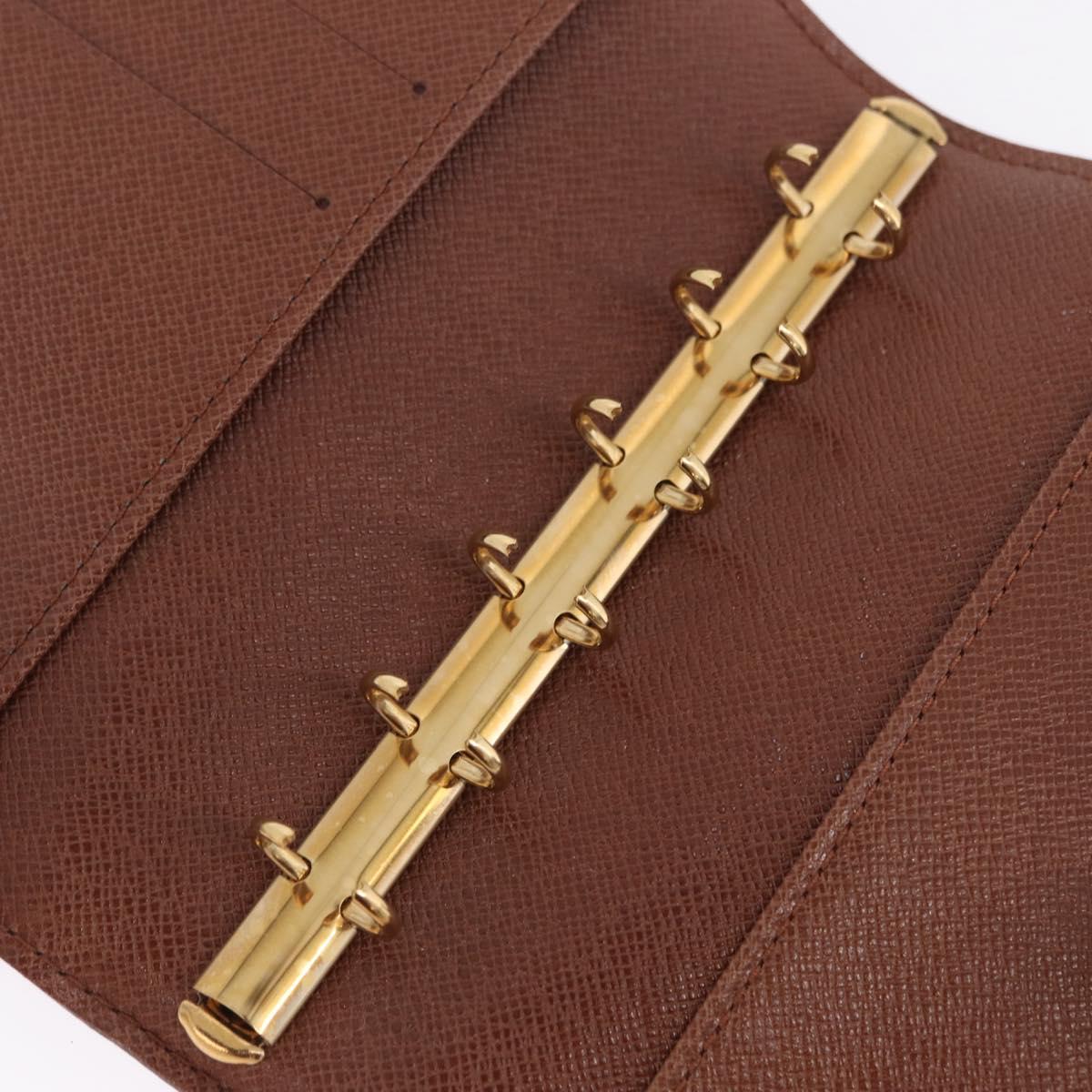 LOUIS VUITTON Monogram Agenda PM Day Planner Cover R20005 LV Auth mr3130A