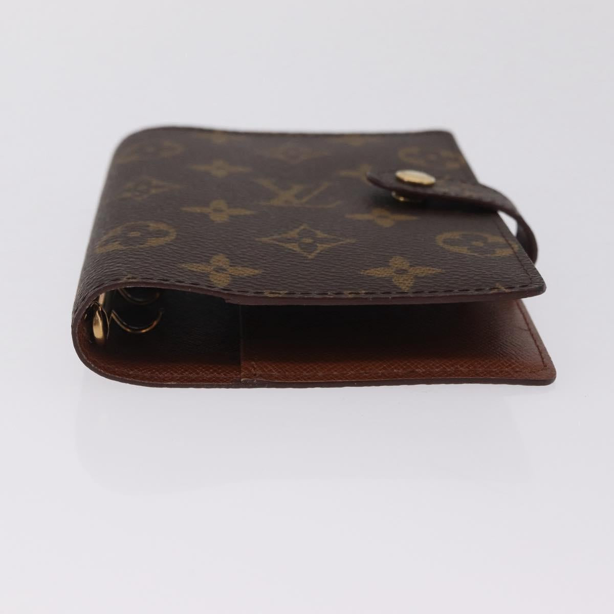 LOUIS VUITTON Monogram Agenda PM Day Planner Cover R20005 LV Auth mr3130A