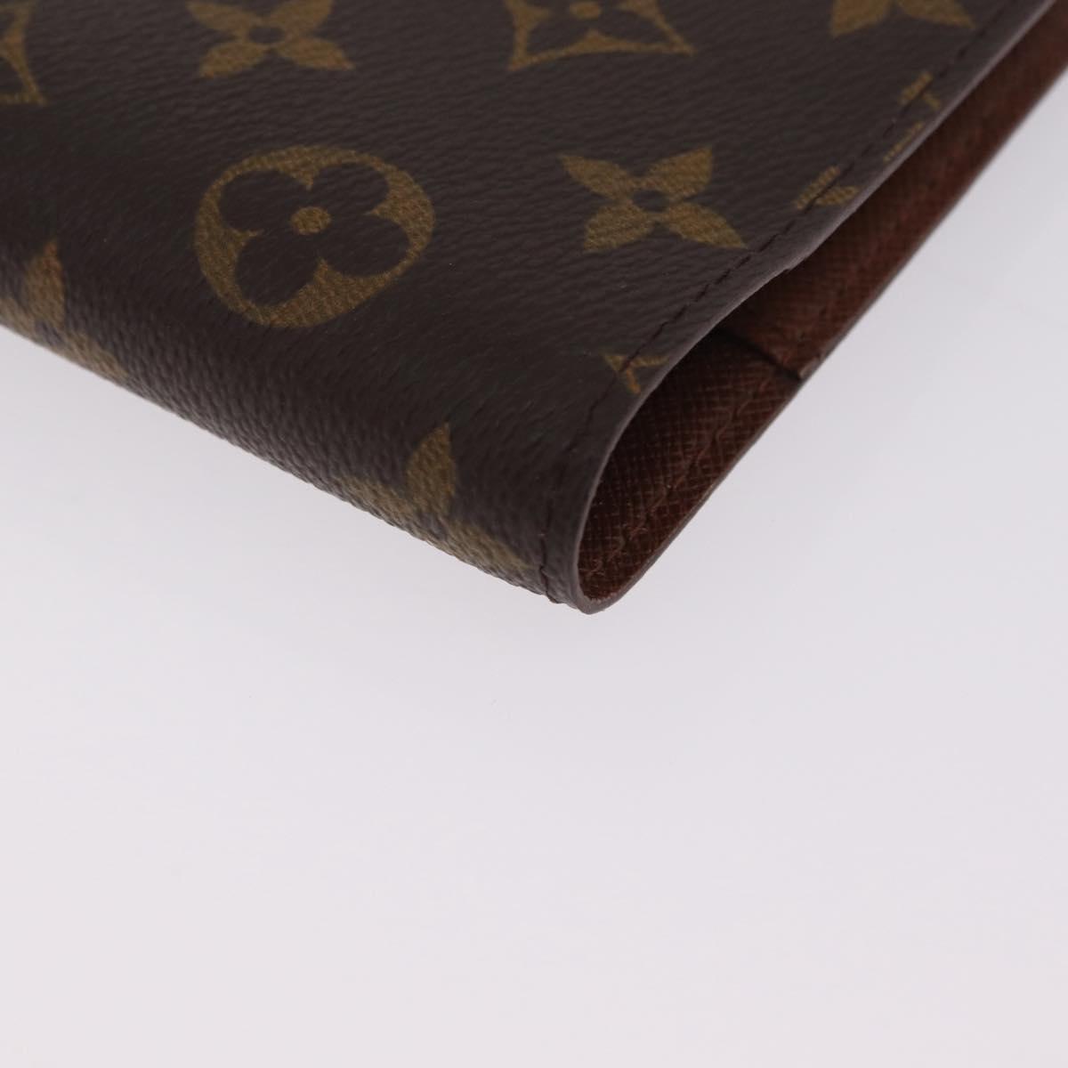 LOUIS VUITTON Monogram Agenda PM Day Planner Cover R20005 LV Auth mr3130A