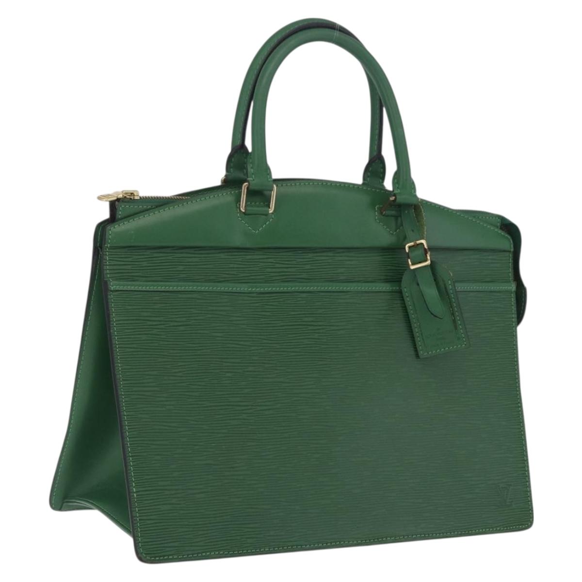 LOUIS VUITTON Epi Riviera Hand Bag Green M48184 LV Auth mr3156