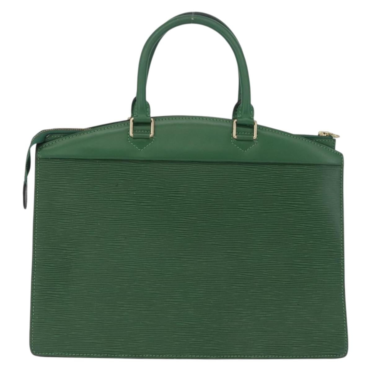 LOUIS VUITTON Epi Riviera Hand Bag Green M48184 LV Auth mr3156