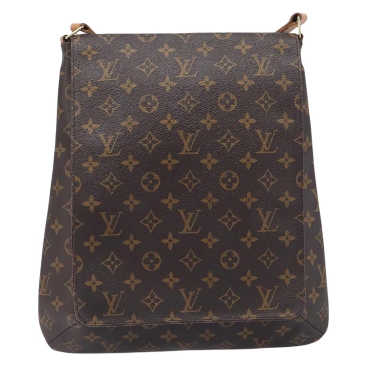 LOUIS VUITTON Monogram Musette Shoulder Bag M51256 LV Auth mr3157A