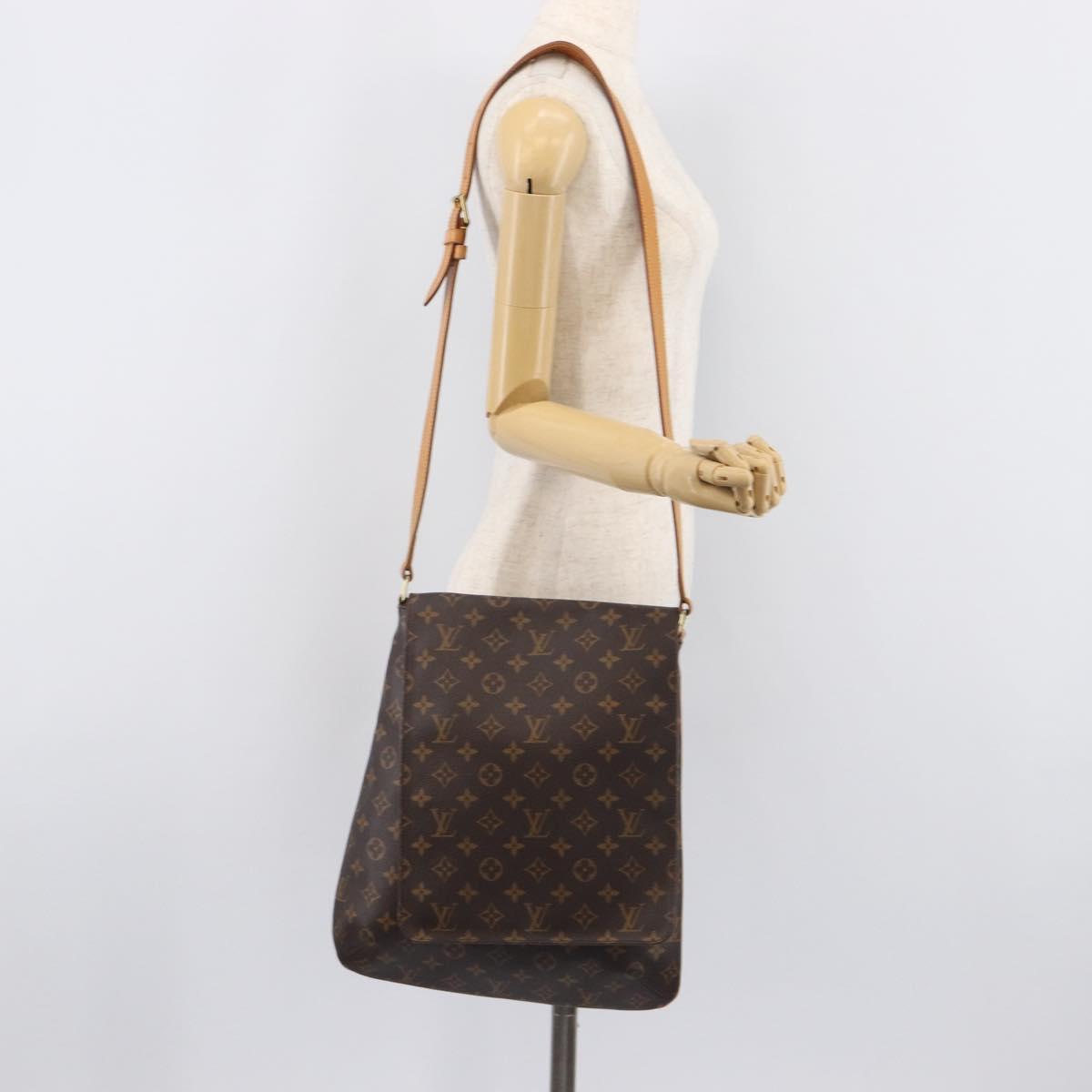 LOUIS VUITTON Monogram Musette Shoulder Bag M51256 LV Auth mr3157A