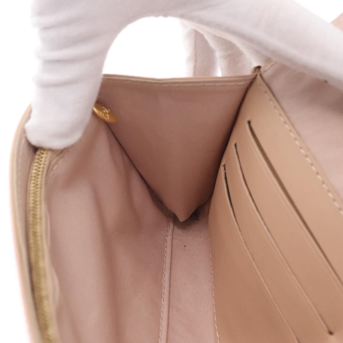 LOUIS VUITTON Monogram Vernis Sunset Bluebird Bag Marshmallow Pink Auth mr3158