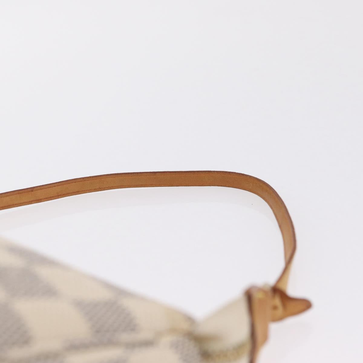 LOUIS VUITTON Damier Azur Pochette Accessoires Pouch N51986 LV Auth mr3159A