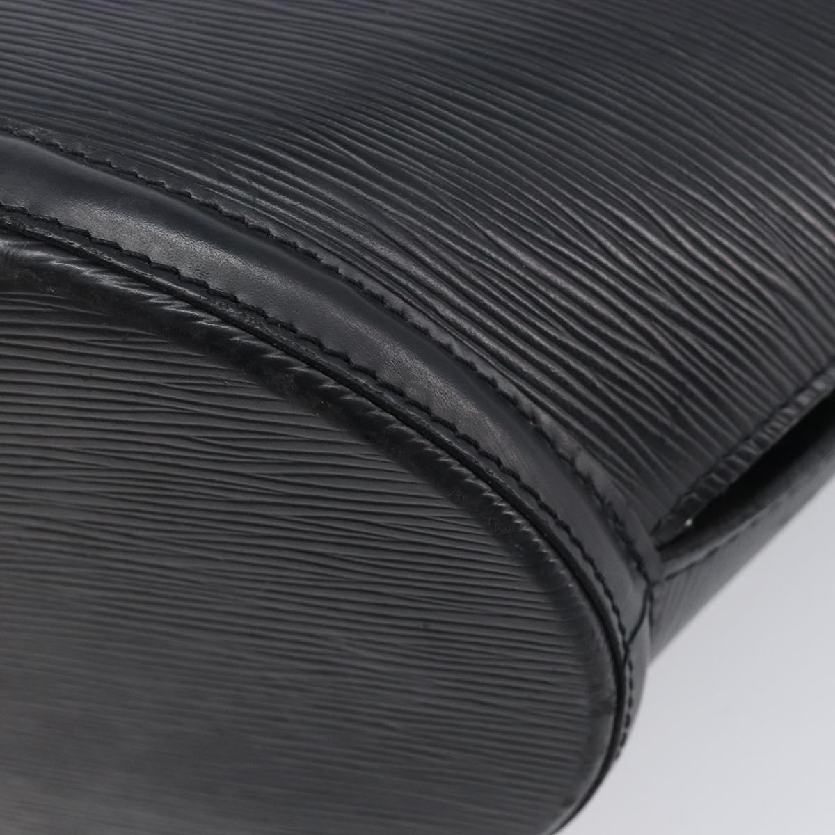LOUIS VUITTON Epi Saint Jacques Shopping Bag Black M52272 LV Auth mr3160