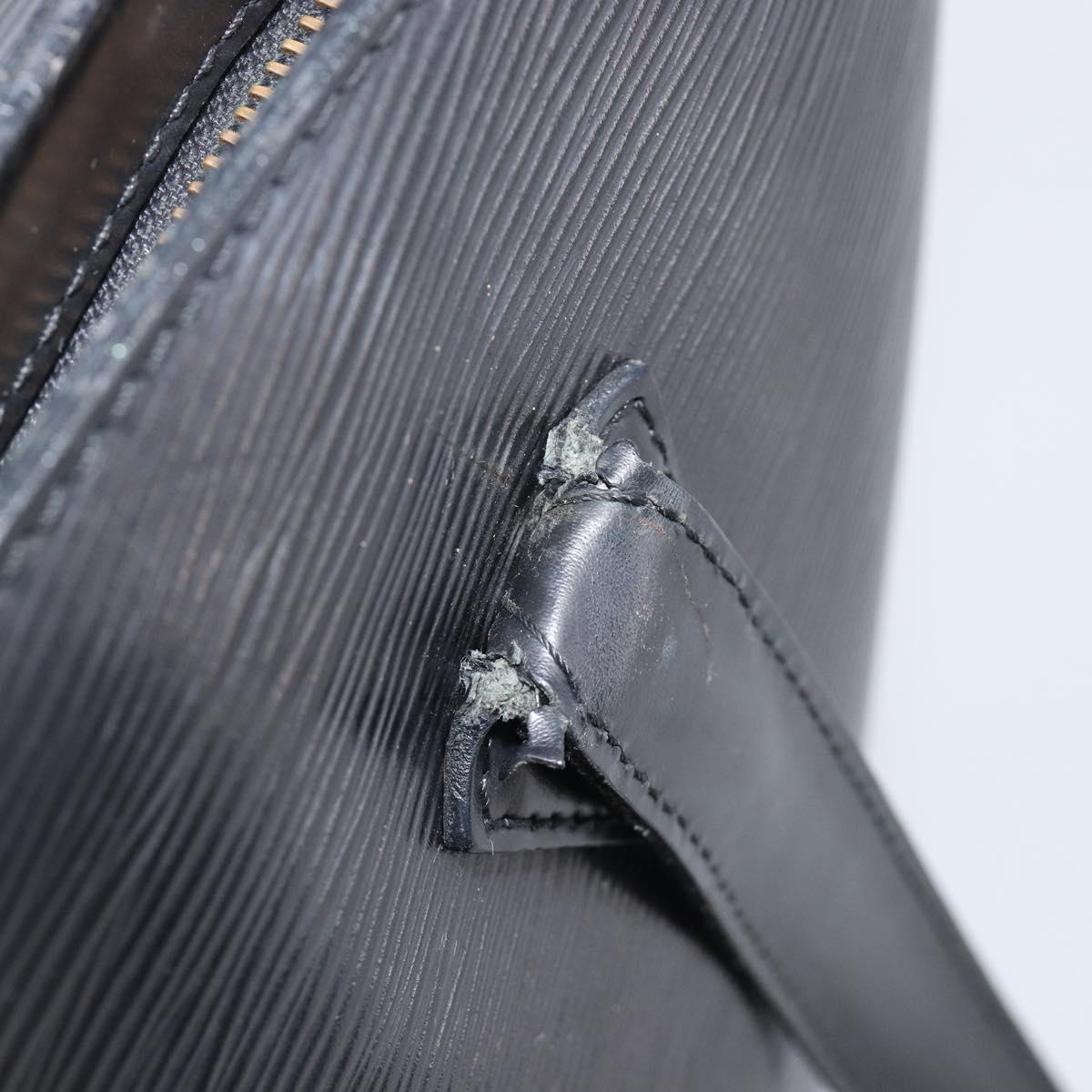 LOUIS VUITTON Epi Saint Jacques Shopping Bag Black M52272 LV Auth mr3160