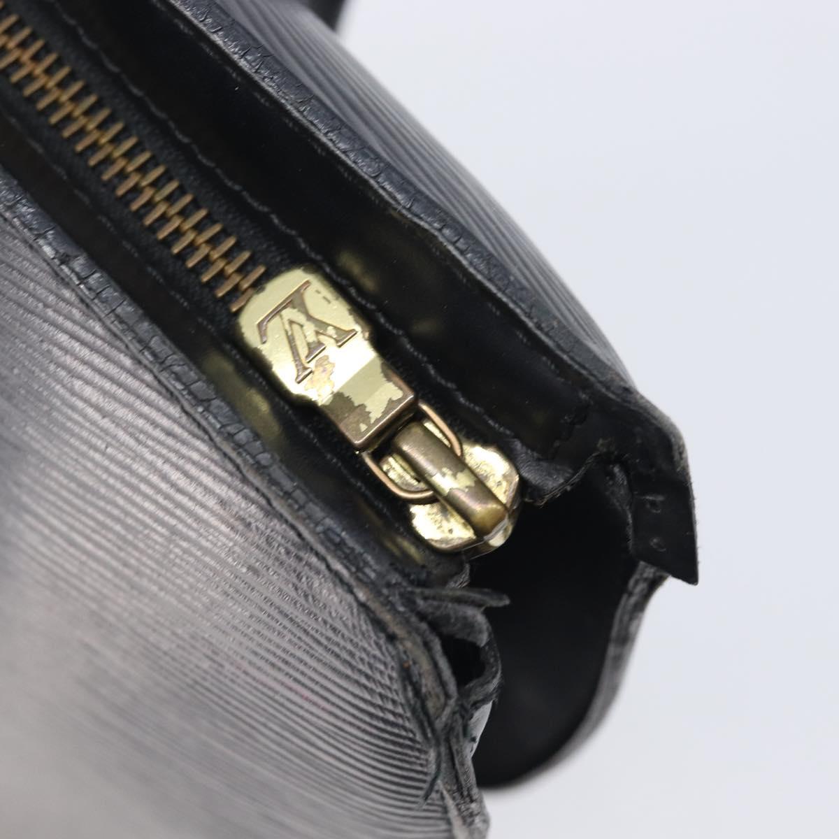 LOUIS VUITTON Epi Saint Jacques Shopping Bag Black M52272 LV Auth mr3160