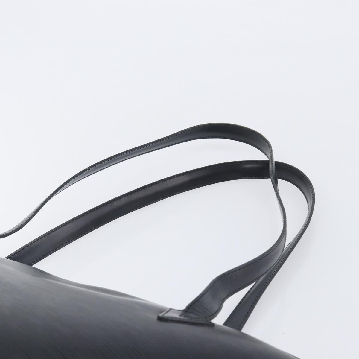 LOUIS VUITTON Epi Saint Jacques Shopping Bag Black M52272 LV Auth mr3160