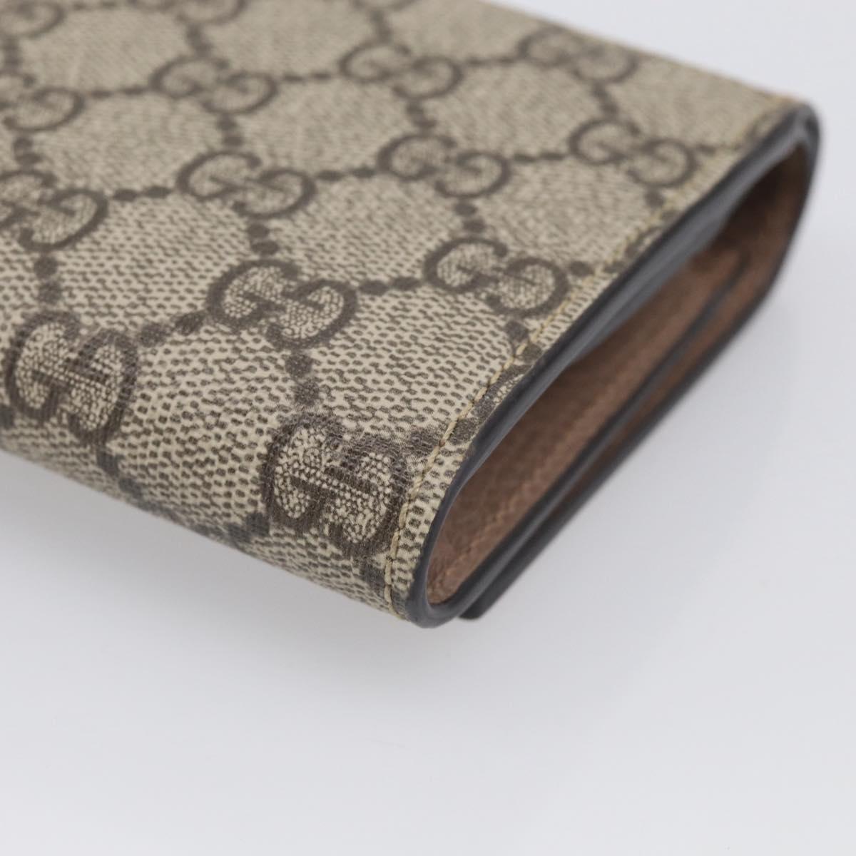GUCCI Bifold Wallet Leather Pink Silver 598587 Auth mr3181A