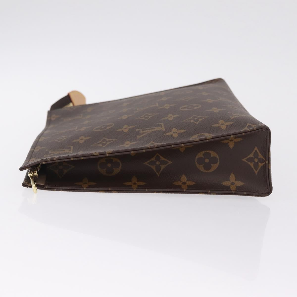 LOUIS VUITTON Monogram Poche Toilette 26 Pouch M47542 LV Auth mr3278A