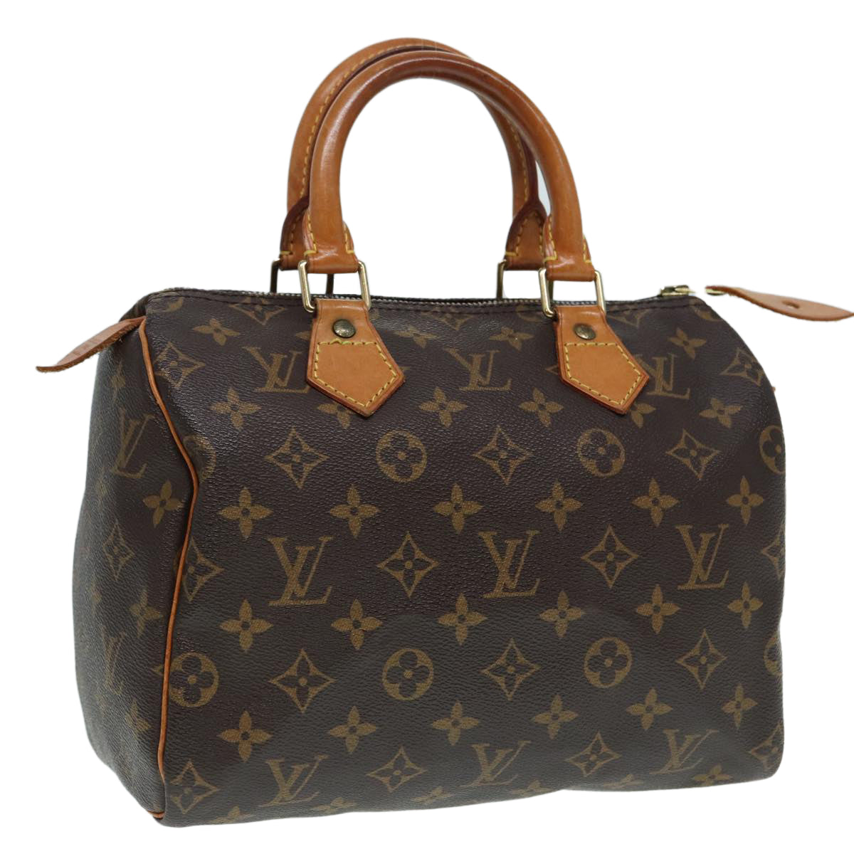 LOUIS VUITTON Monogram Speedy 25 Hand Bag M41528 LV Auth mr329