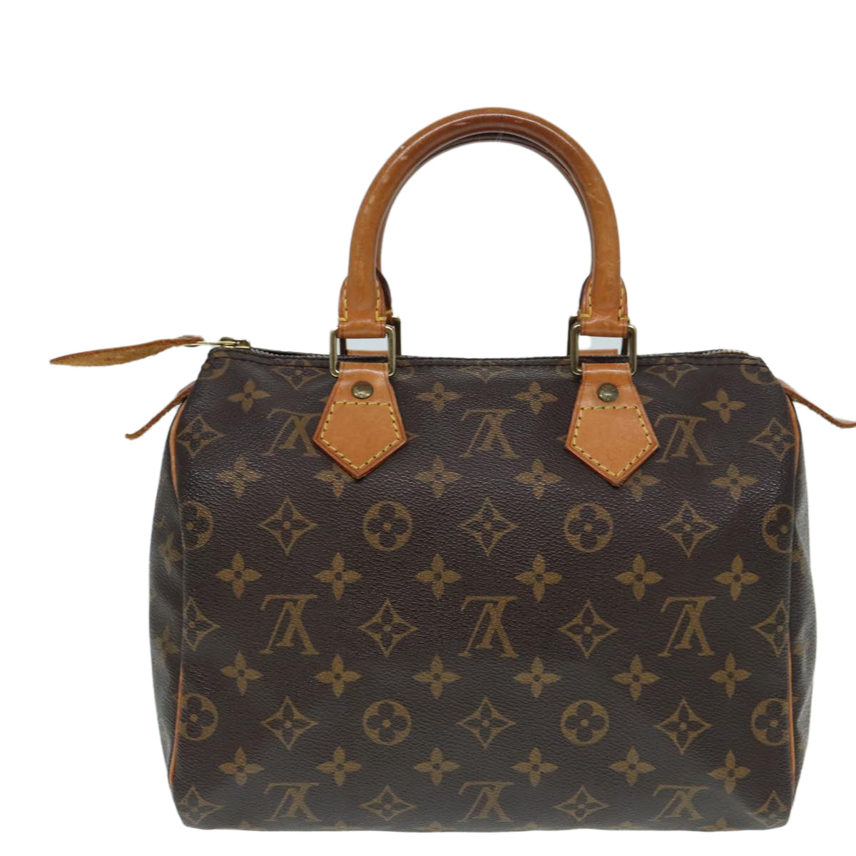 LOUIS VUITTON Monogram Speedy 25 Hand Bag M41528 LV Auth mr329