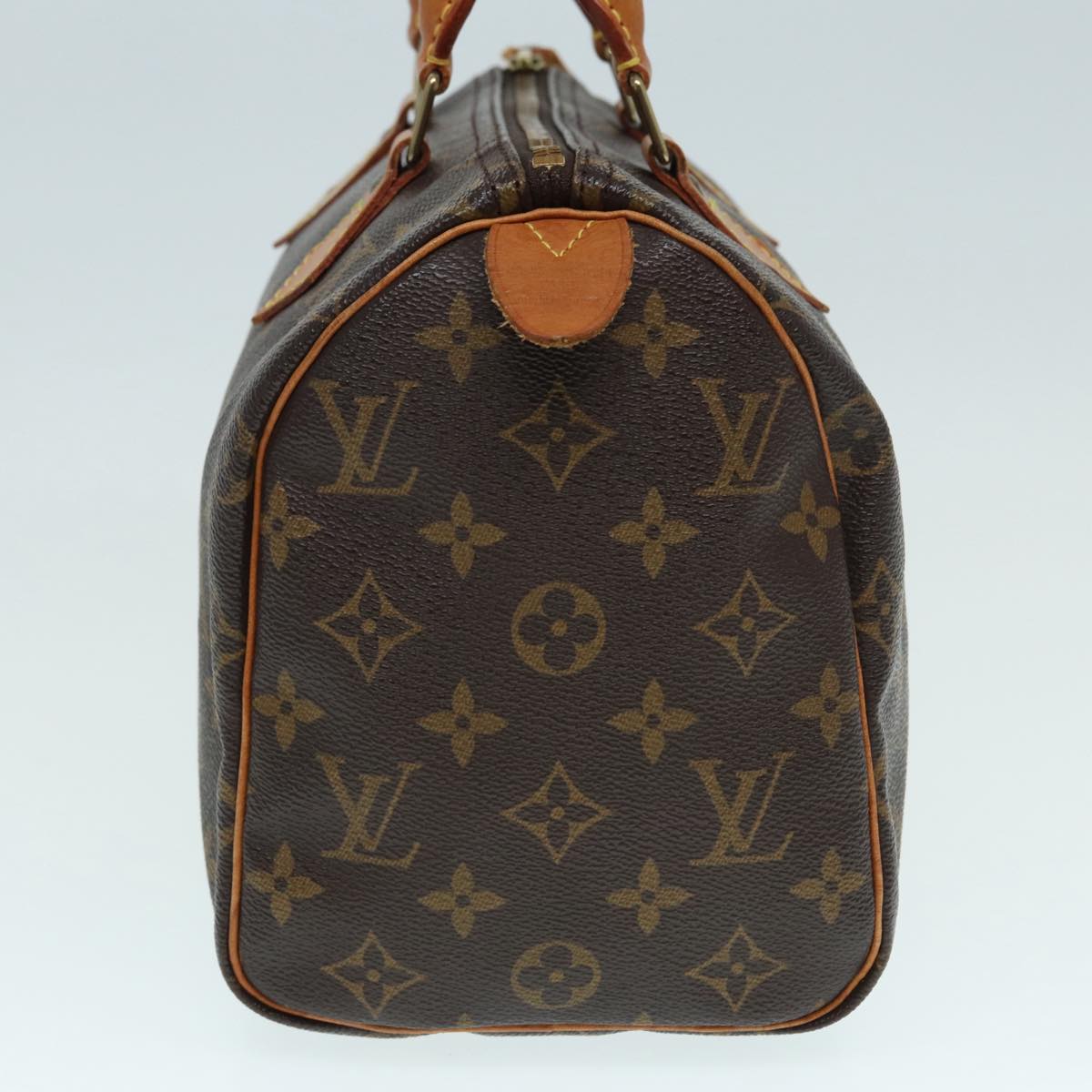 LOUIS VUITTON Monogram Speedy 25 Hand Bag M41528 LV Auth mr329