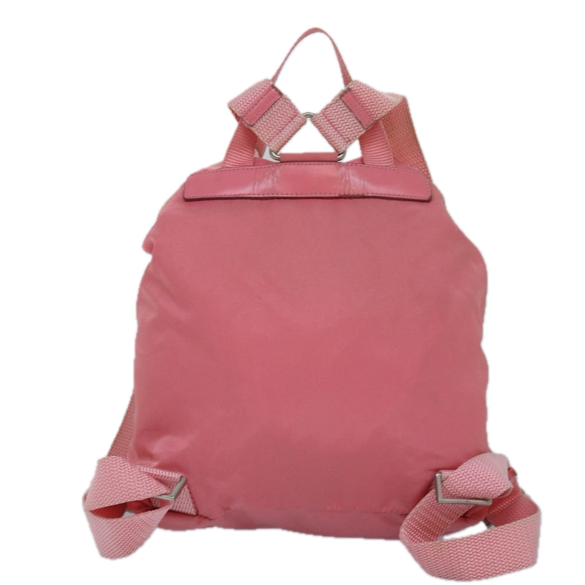 PRADA Backpack Nylon Pink Auth mr342