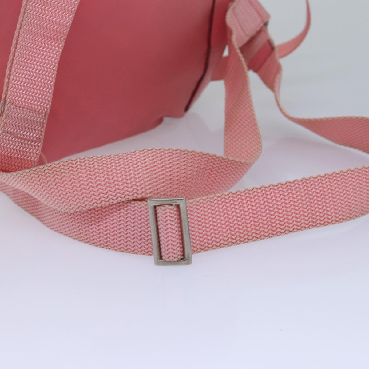 PRADA Backpack Nylon Pink Auth mr342