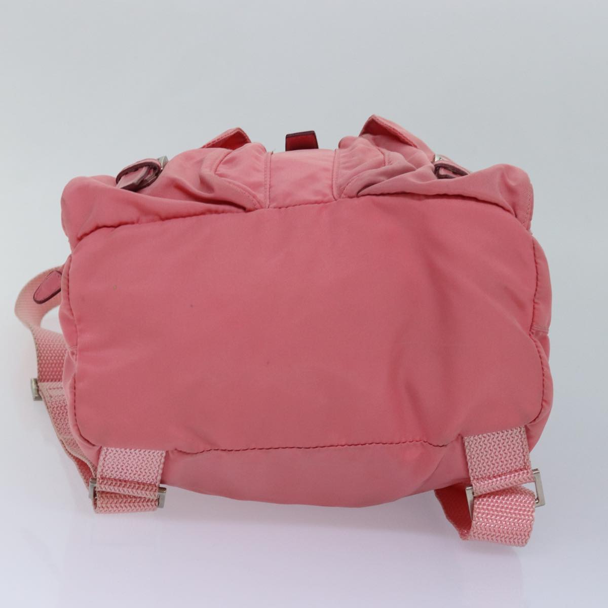 PRADA Backpack Nylon Pink Auth mr342