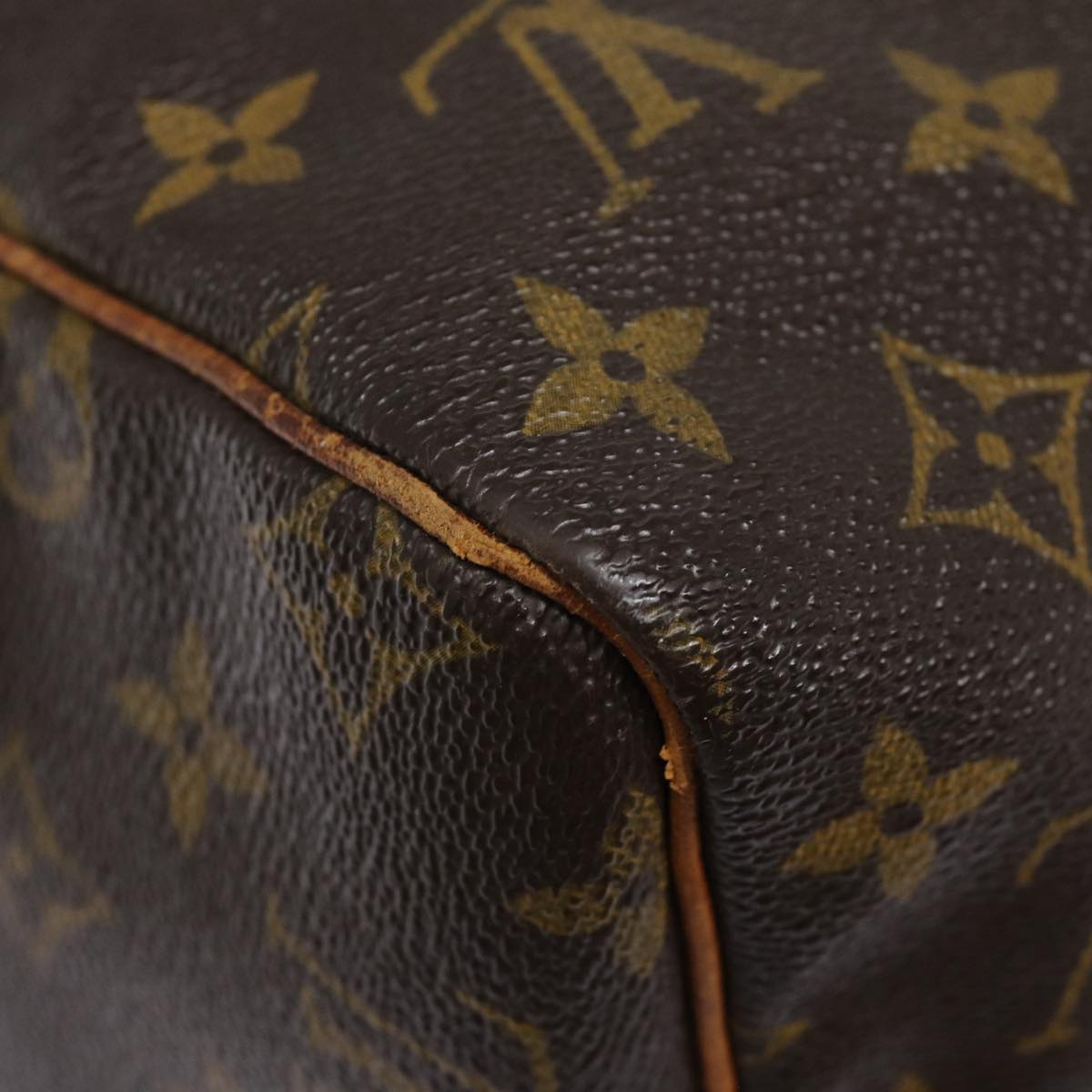 LOUIS VUITTON Monogram Speedy 30 Hand Bag M41526 LV Auth mr399