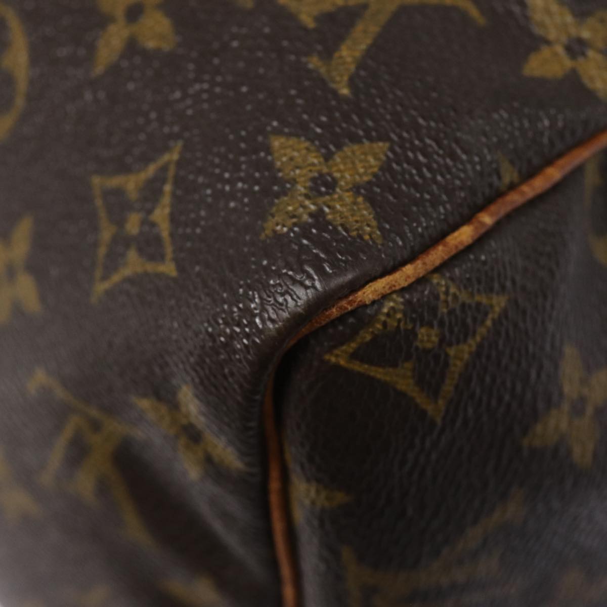 LOUIS VUITTON Monogram Speedy 30 Hand Bag M41526 LV Auth mr399