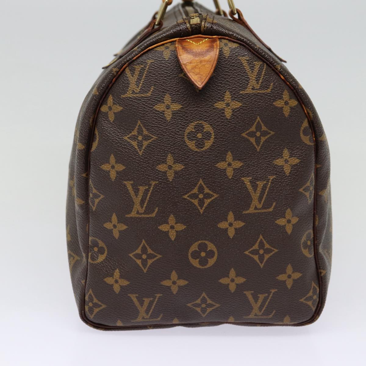 LOUIS VUITTON Monogram Speedy 30 Hand Bag M41526 LV Auth mr400