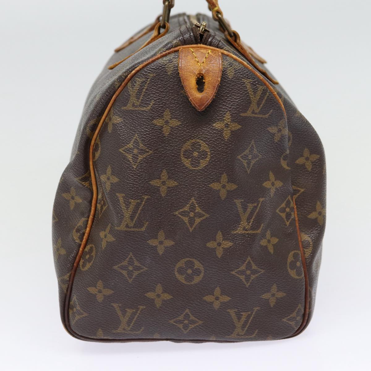 LOUIS VUITTON Monogram Speedy 30 Hand Bag M41526 LV Auth mr410