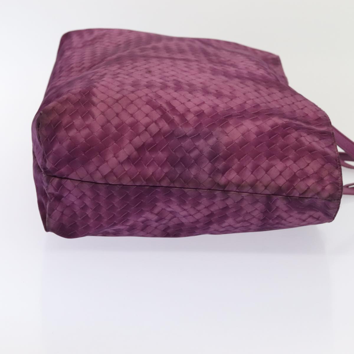 BOTTEGA VENETA Tote Bag Nylon Purple Auth mr465