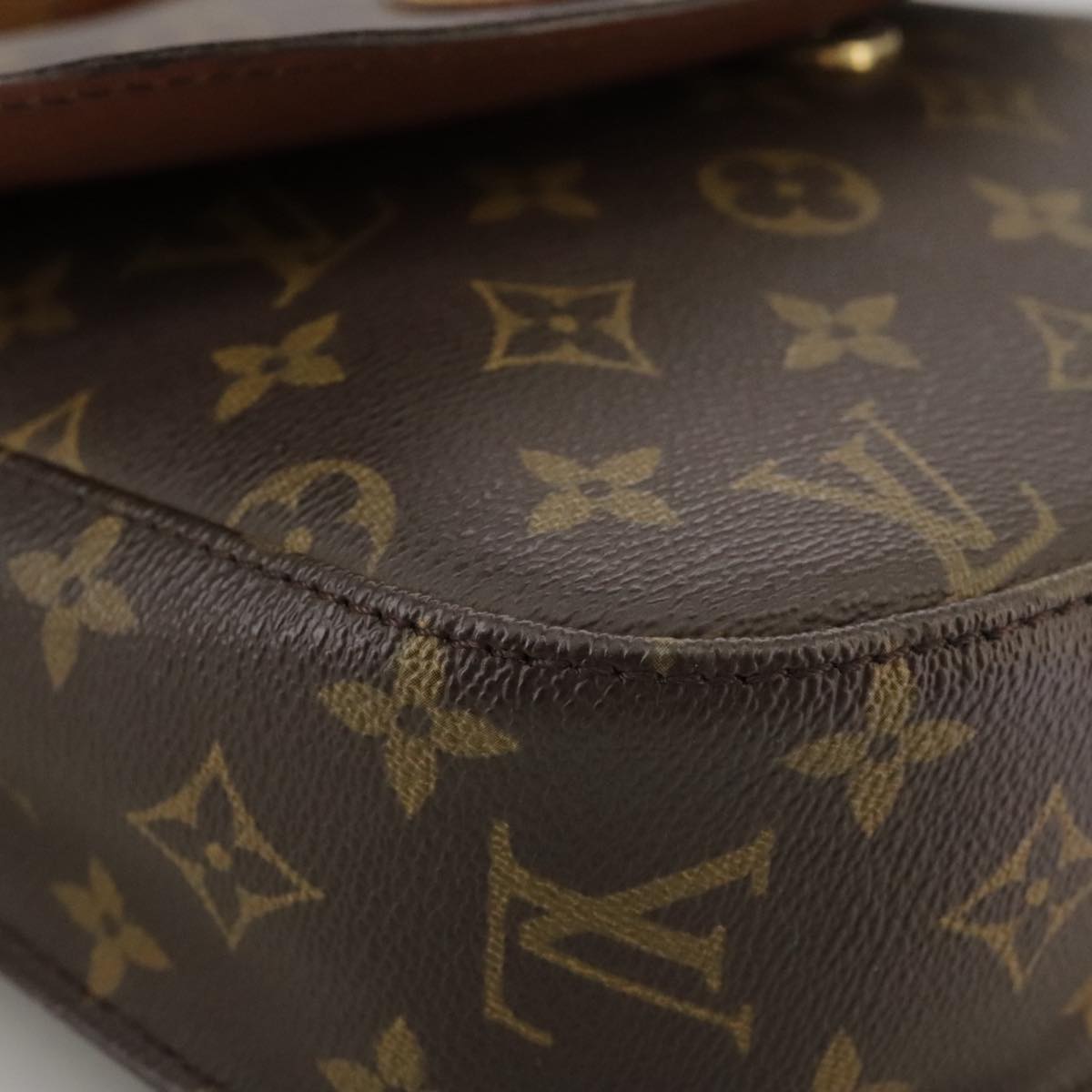 LOUIS VUITTON Monogram Saint Cloud GM Shoulder Bag M51242 LV Auth mr851