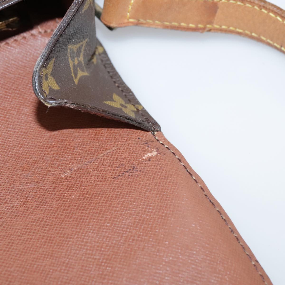 LOUIS VUITTON Monogram Saint Cloud GM Shoulder Bag M51242 LV Auth mr851