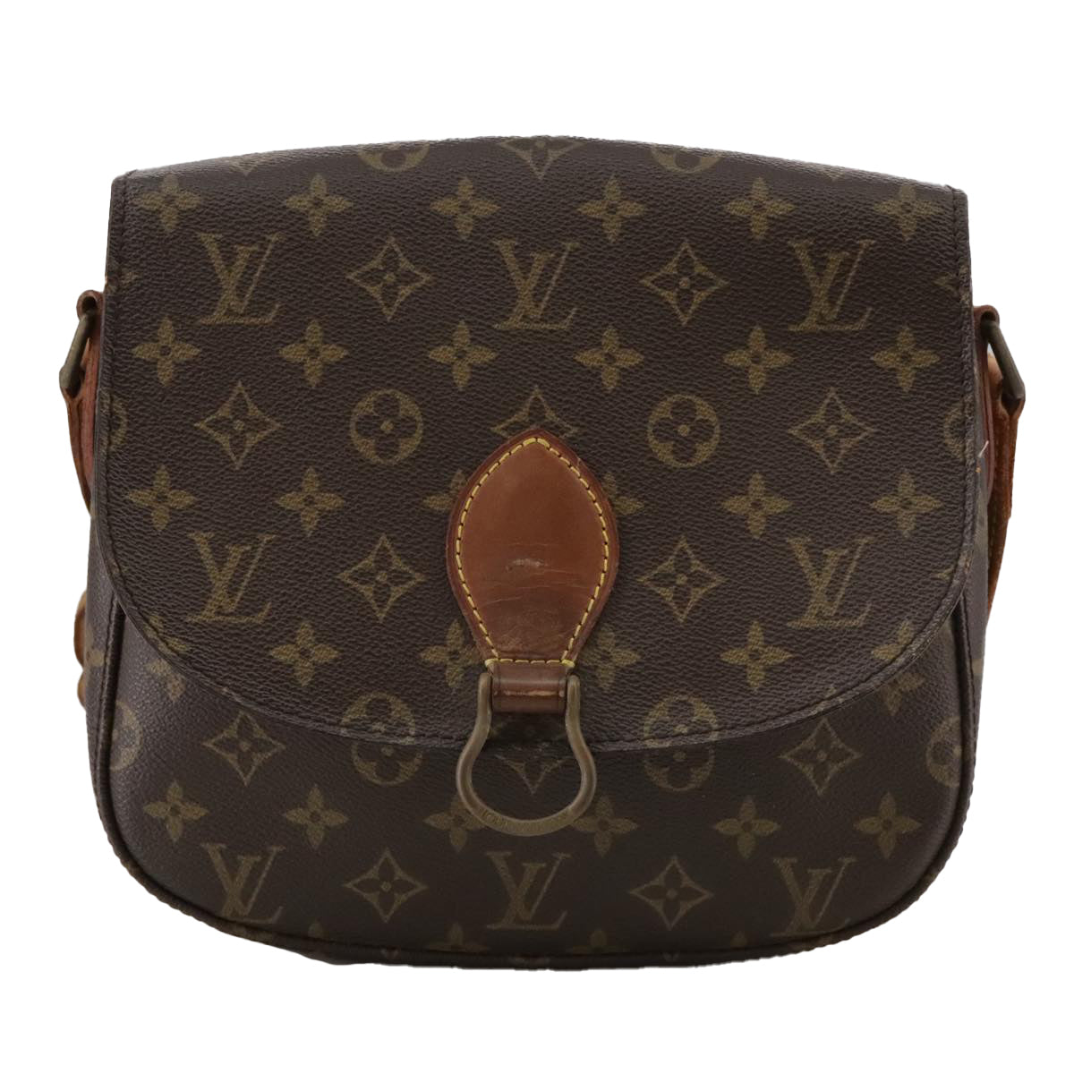 LOUIS VUITTON Monogram Saint Cloud GM Shoulder Bag M51242 LV Auth mr851