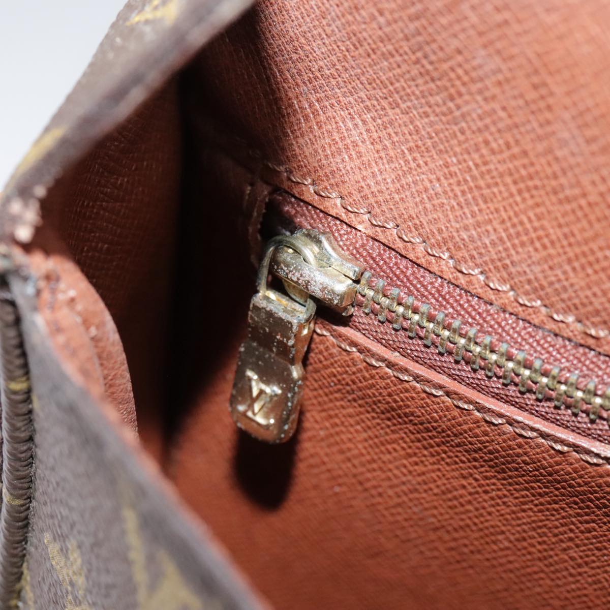 LOUIS VUITTON Monogram Saint Cloud GM Shoulder Bag M51242 LV Auth mr851