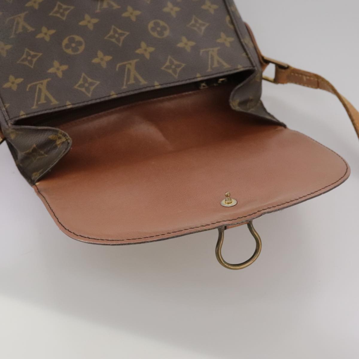 LOUIS VUITTON Monogram Saint Cloud GM Shoulder Bag M51242 LV Auth mr855