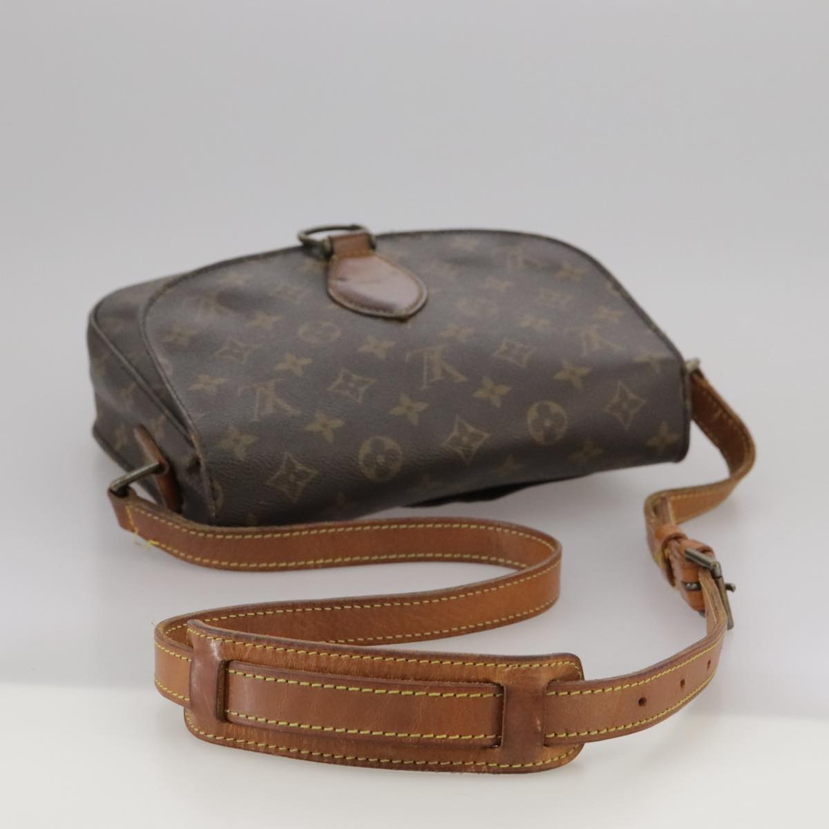 LOUIS VUITTON Monogram Saint Cloud GM Shoulder Bag M51242 LV Auth mr855