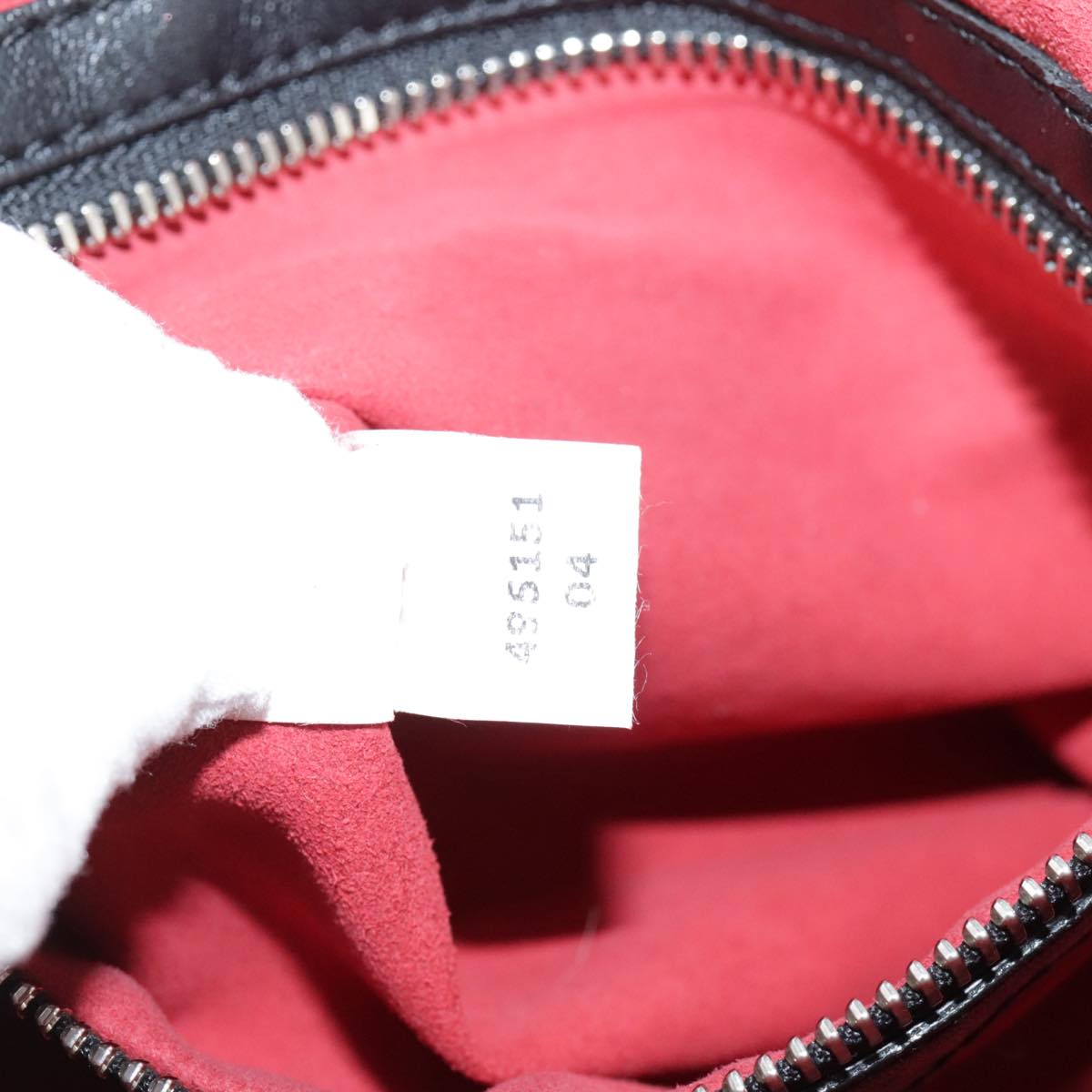 Stella MacCartney Chain Hand Bag Leather 2way Black Silver Auth mr934