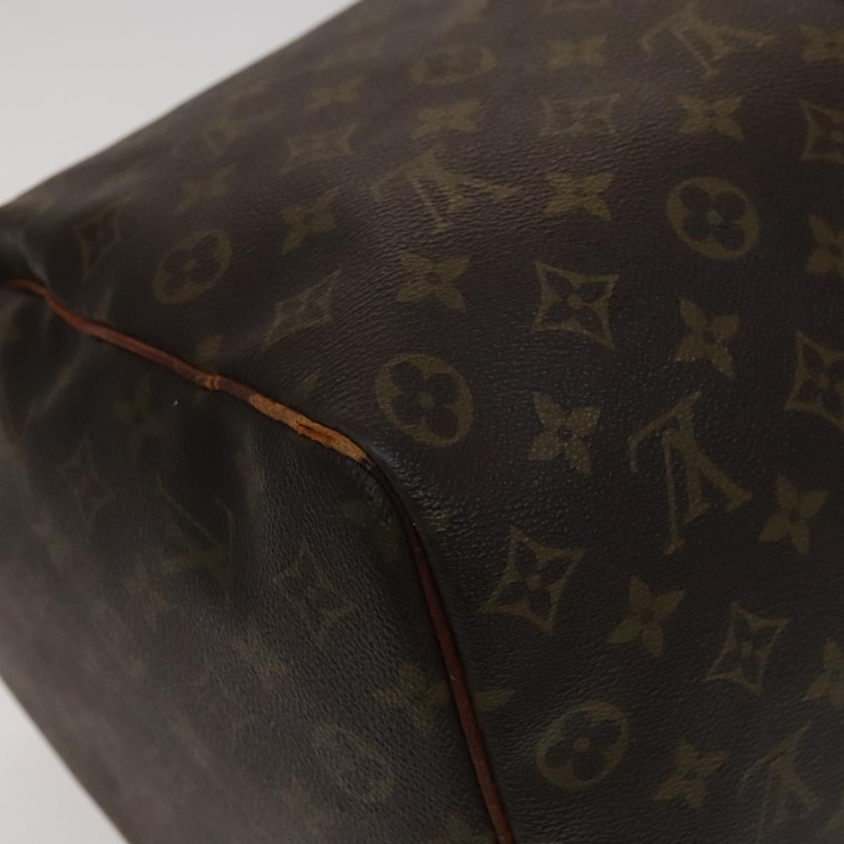 LOUIS VUITTON Monogram Keepall 50 Boston Bag M41426 LV Auth mr939