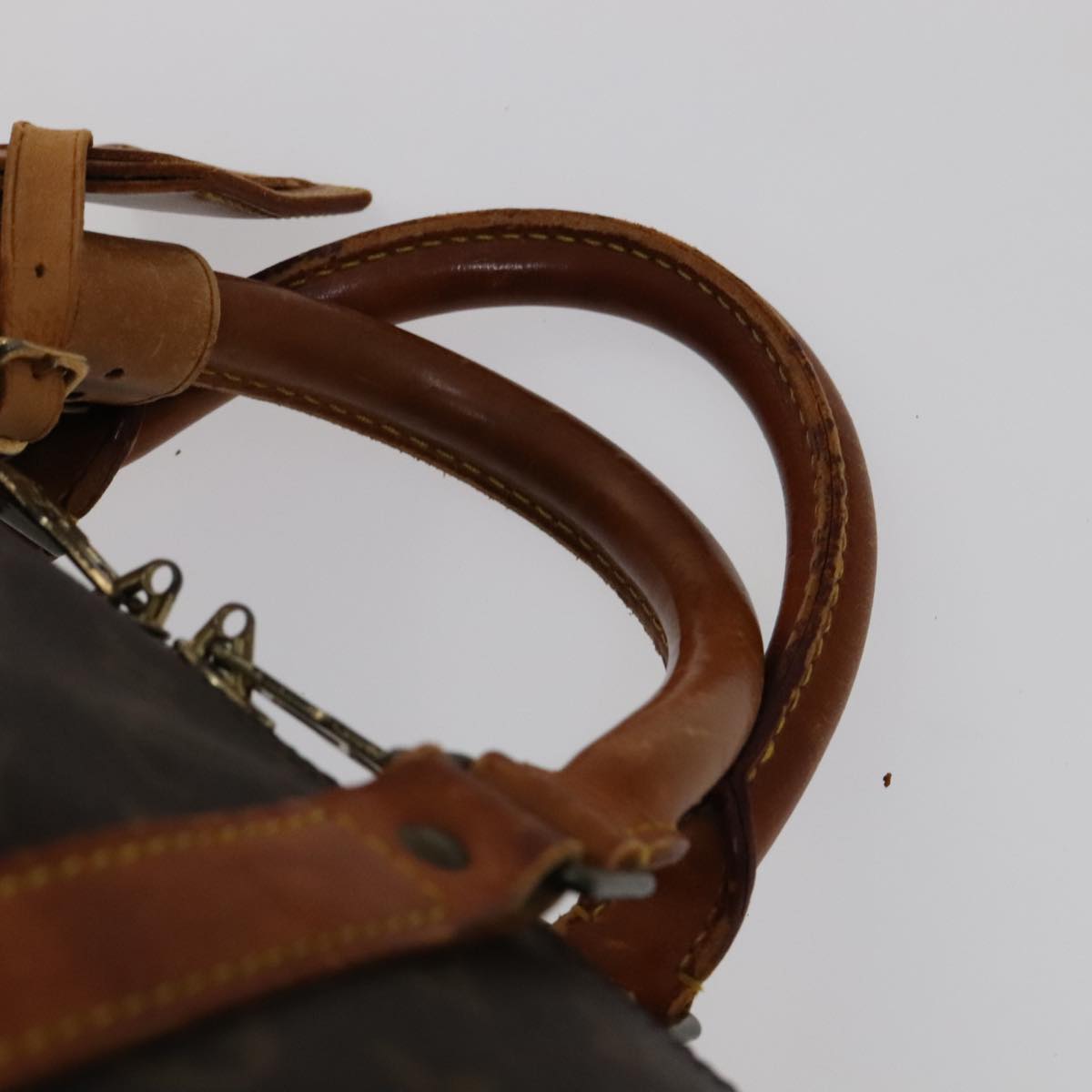 LOUIS VUITTON Monogram Keepall 50 Boston Bag M41426 LV Auth mr939