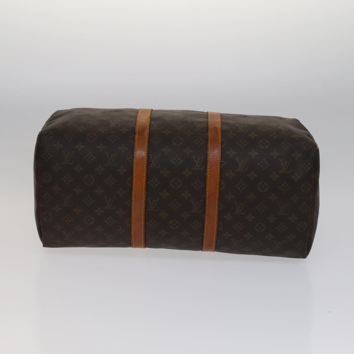 LOUIS VUITTON Monogram Keepall 50 Boston Bag M41426 LV Auth mr939