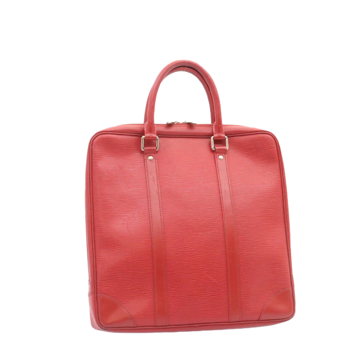 LOUIS VUITTON Epi Vivienne MM Business Bag Red M5912E LV Auth ms122