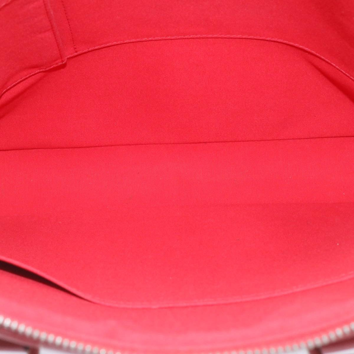 LOUIS VUITTON Epi Vivienne MM Business Bag Red M5912E LV Auth ms122