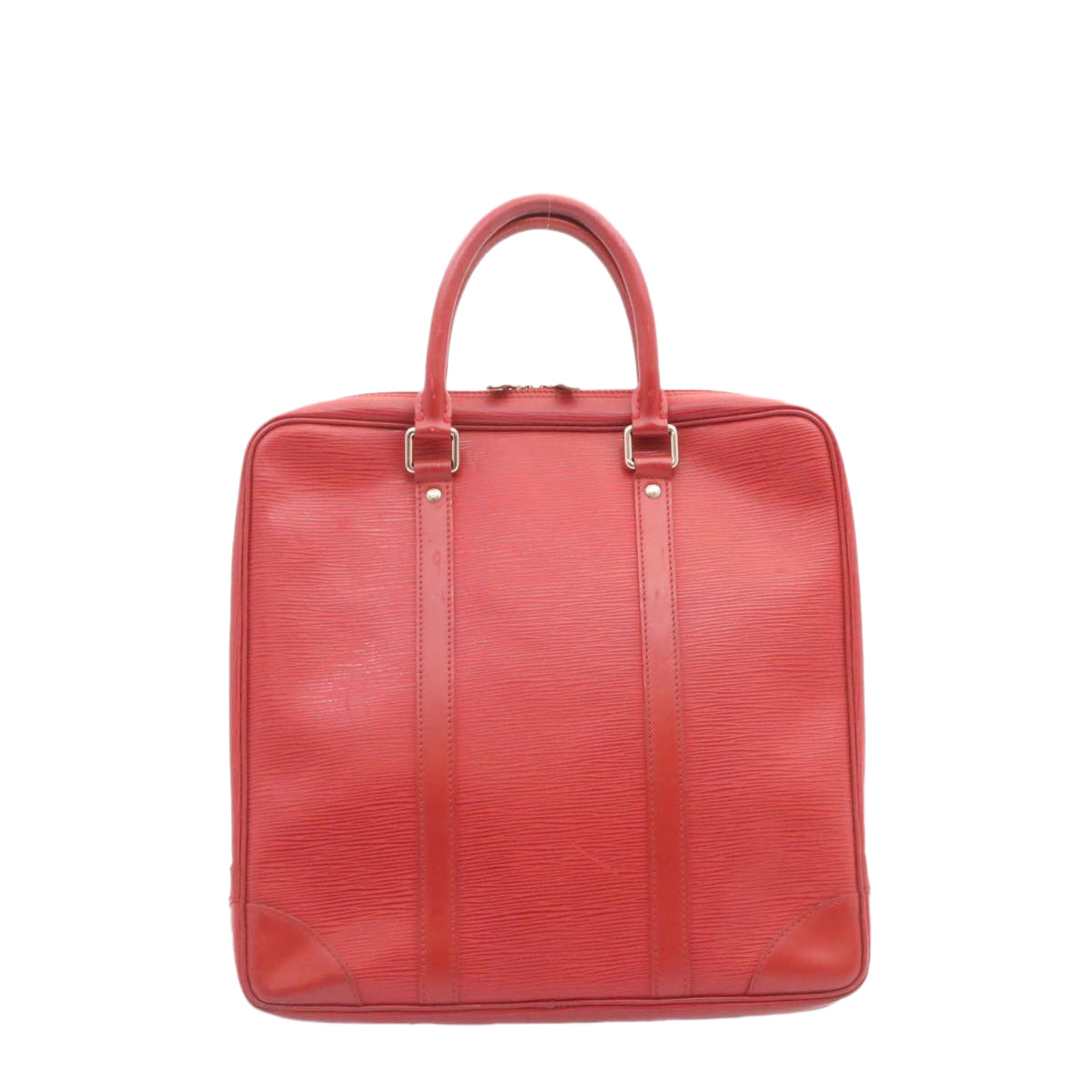 LOUIS VUITTON Epi Vivienne MM Business Bag Red M5912E LV Auth ms122