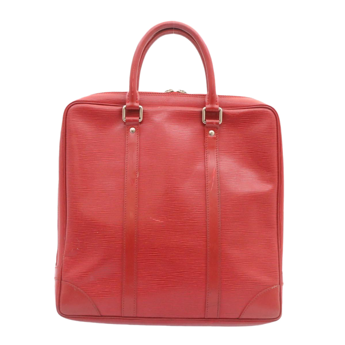 LOUIS VUITTON Epi Vivienne MM Business Bag Red M5912E LV Auth ms122